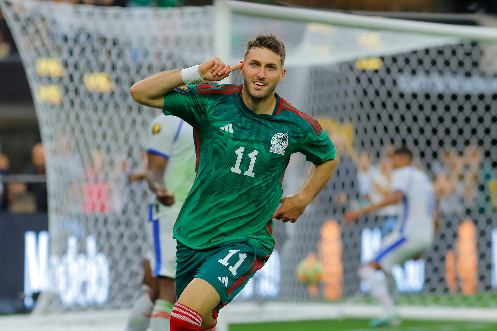 ADIDAS SANTIAGO GIMENEZ MEXICO JERSEY DE CASA COPA MUNDIAL FIFA 2022 7