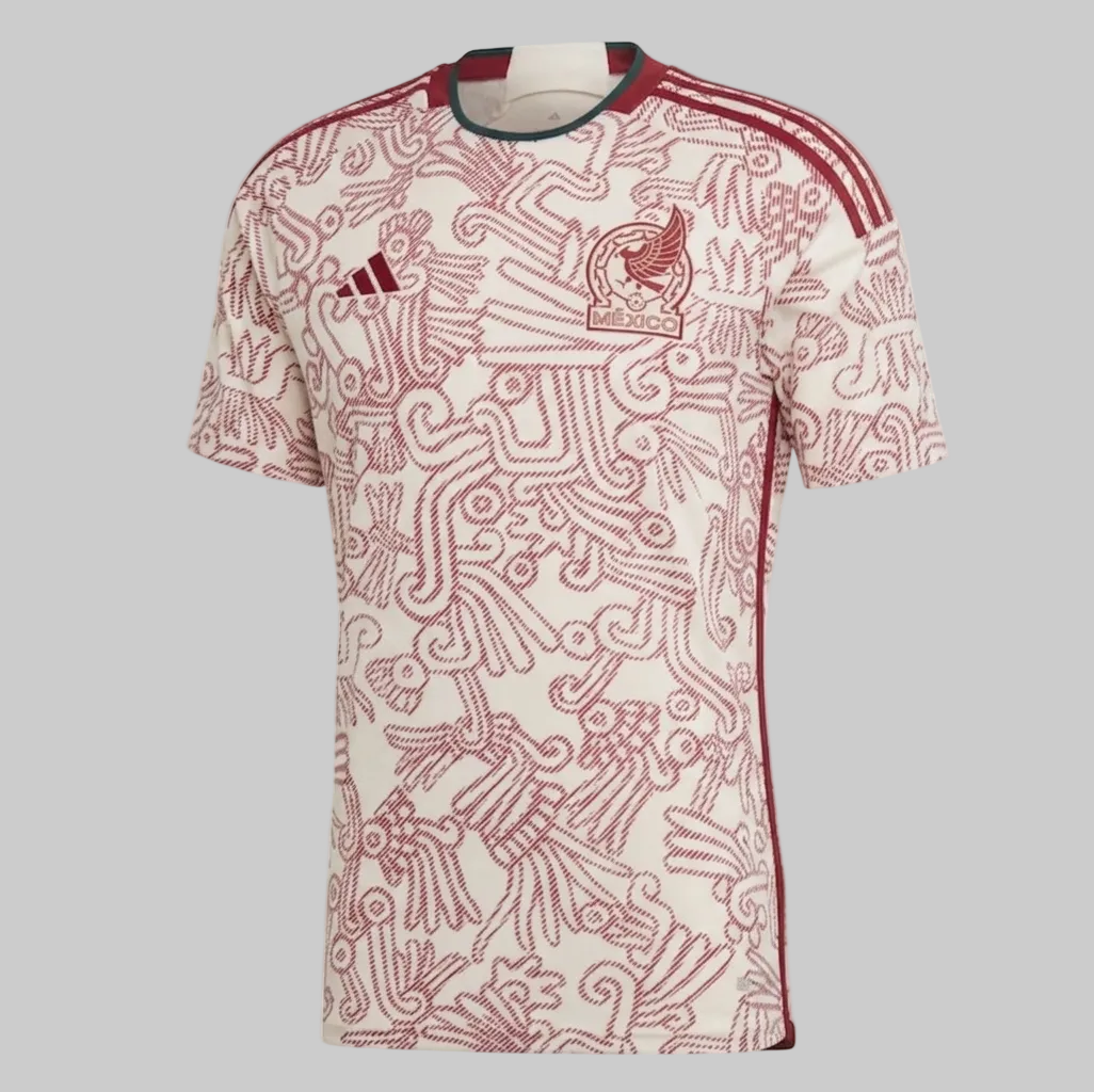 Jersey Adidas México Mundial 2022, versión visitante, con el dorsal #11 de Santiago Giménez, pieza de colección en condición impecable BNWT, stock Futbol90MX