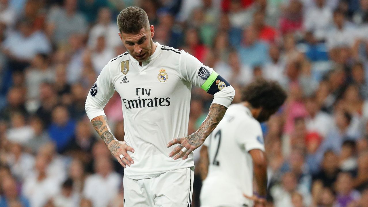 ADIDAS SERGIO RAMOS REAL MADRID AUTHENTIC MATCH JERSEY MANGA LARGA DE CASA UEFA CHAMPIONS LEAGUE 2018/19 7