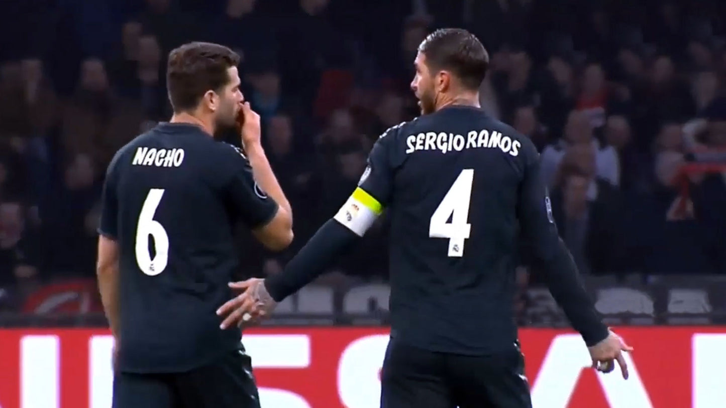 ADIDAS SERGIO RAMOS REAL MADRID JERSEY DE VISITA UEFA CHAMPIONS LEAGUE 2018/19 5