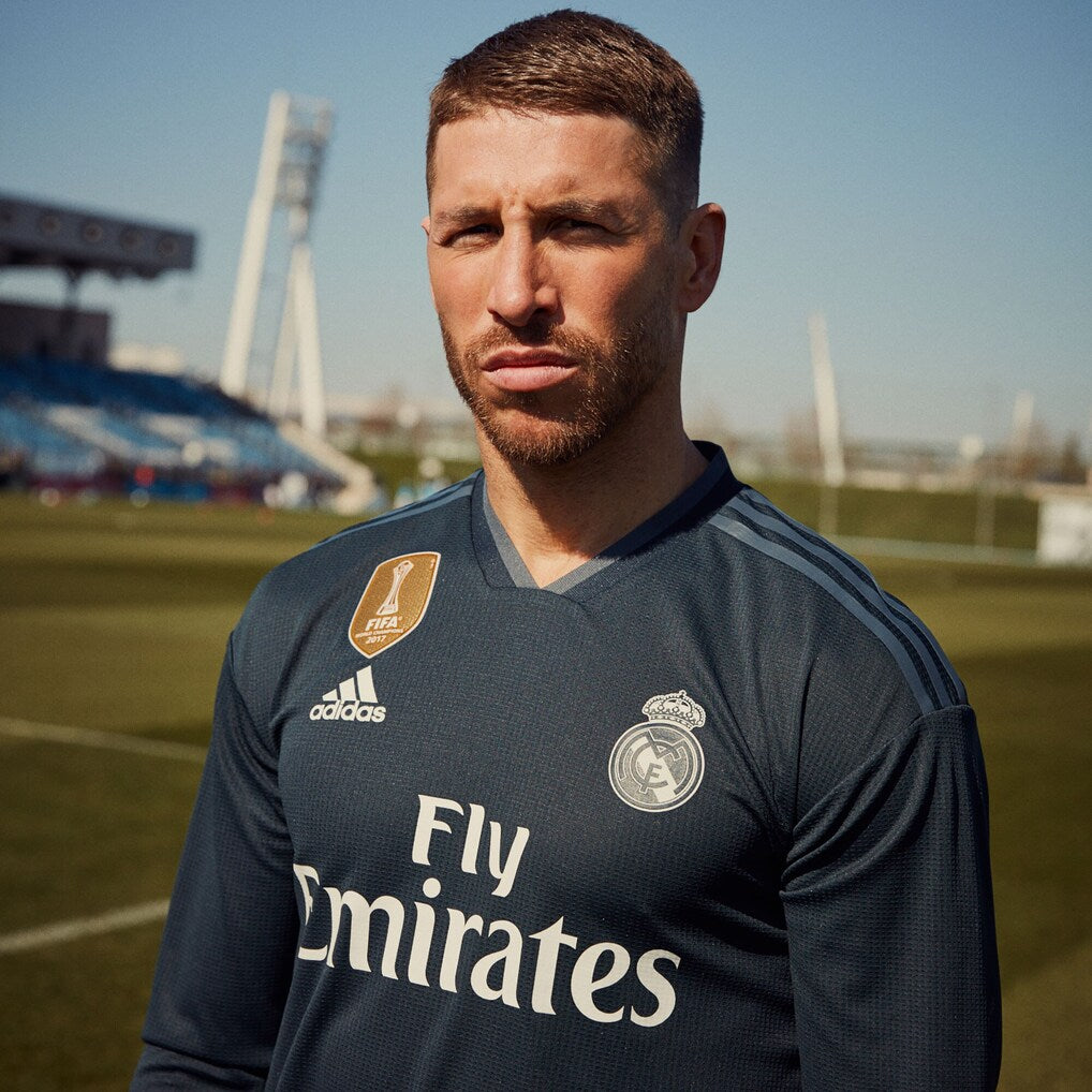 ADIDAS SERGIO RAMOS REAL MADRID JERSEY DE VISITA UEFA CHAMPIONS LEAGUE 2018/19 8