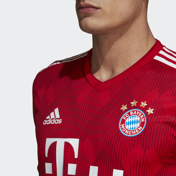 ADIDAS THOMAS MULLER BAYERN MUNICH AUTHENTIC MATCH JERSEY DE CASA UEFA CHAMPIONS LEAGUE 2018/19 3