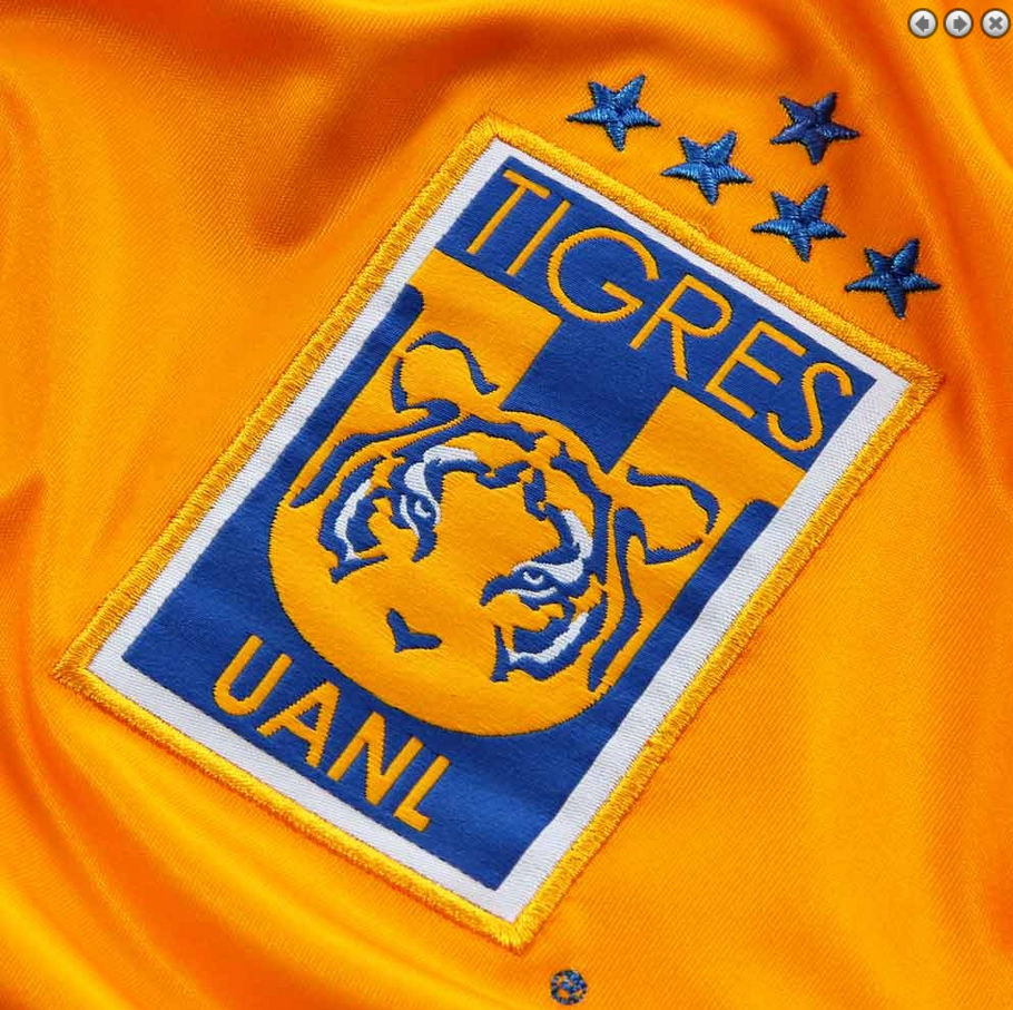 ADIDAS TIGRES UANL JERSEY DE CASA 5 ESTRELLAS 2017 3