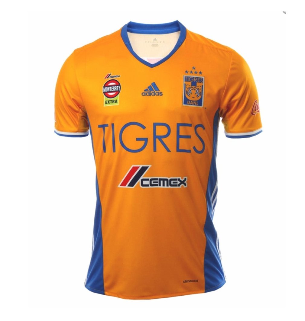 ADIDAS TIGRES UANL JERSEY DE CASA 5 ESTRELLAS 2017 5