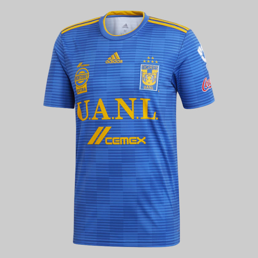 ADIDAS TIGRES UANL JERSEY DE VISITA 2018/19 1