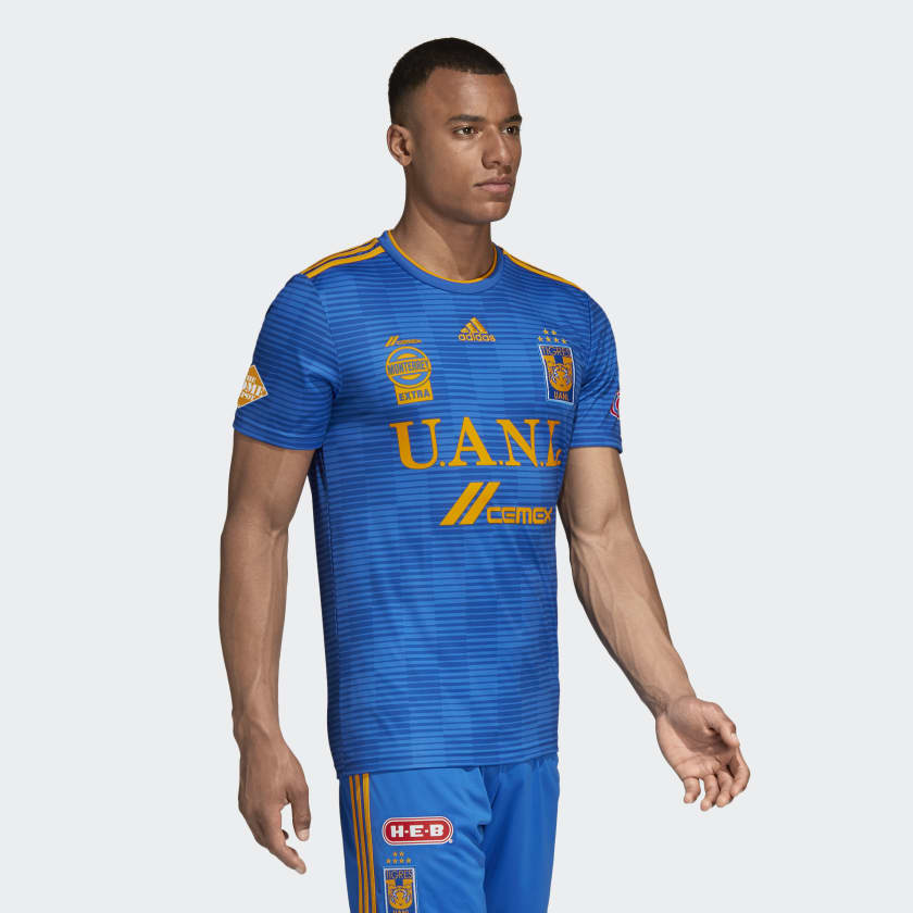 ADIDAS TIGRES UANL JERSEY DE VISITA 2018/19 4