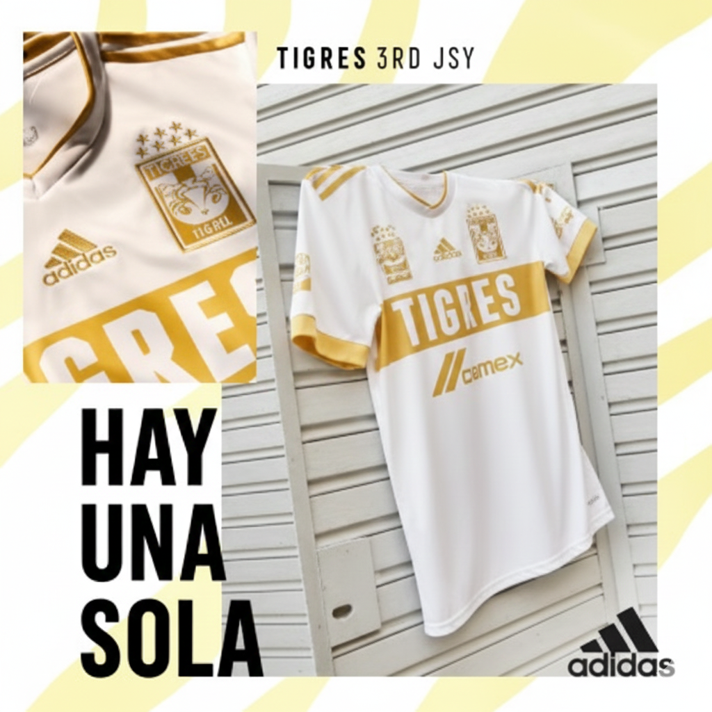 ADIDAS TIGRES UANL JERSEY TERCERO 2020/21 4