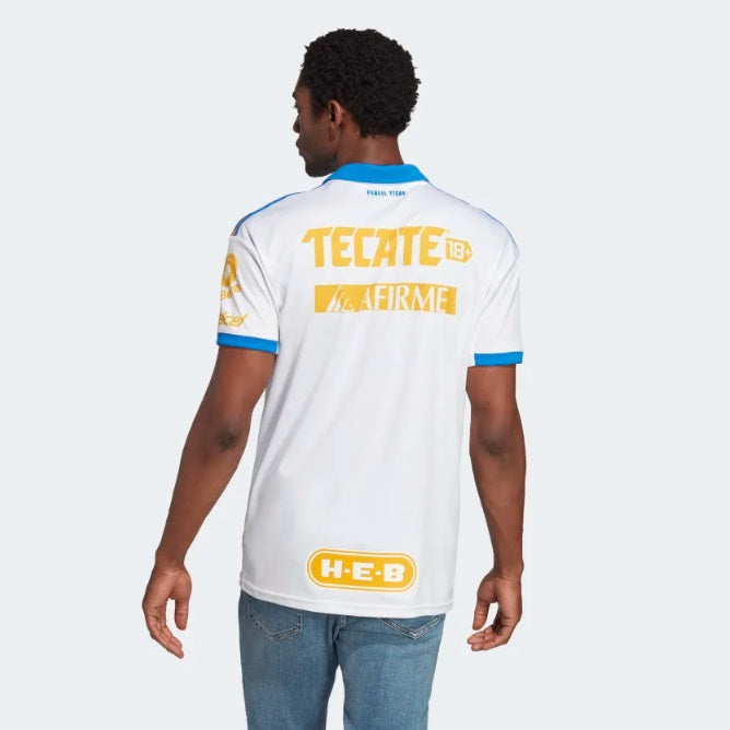 Vista posterior del Jersey Adidas Tercero de Tigres 2023