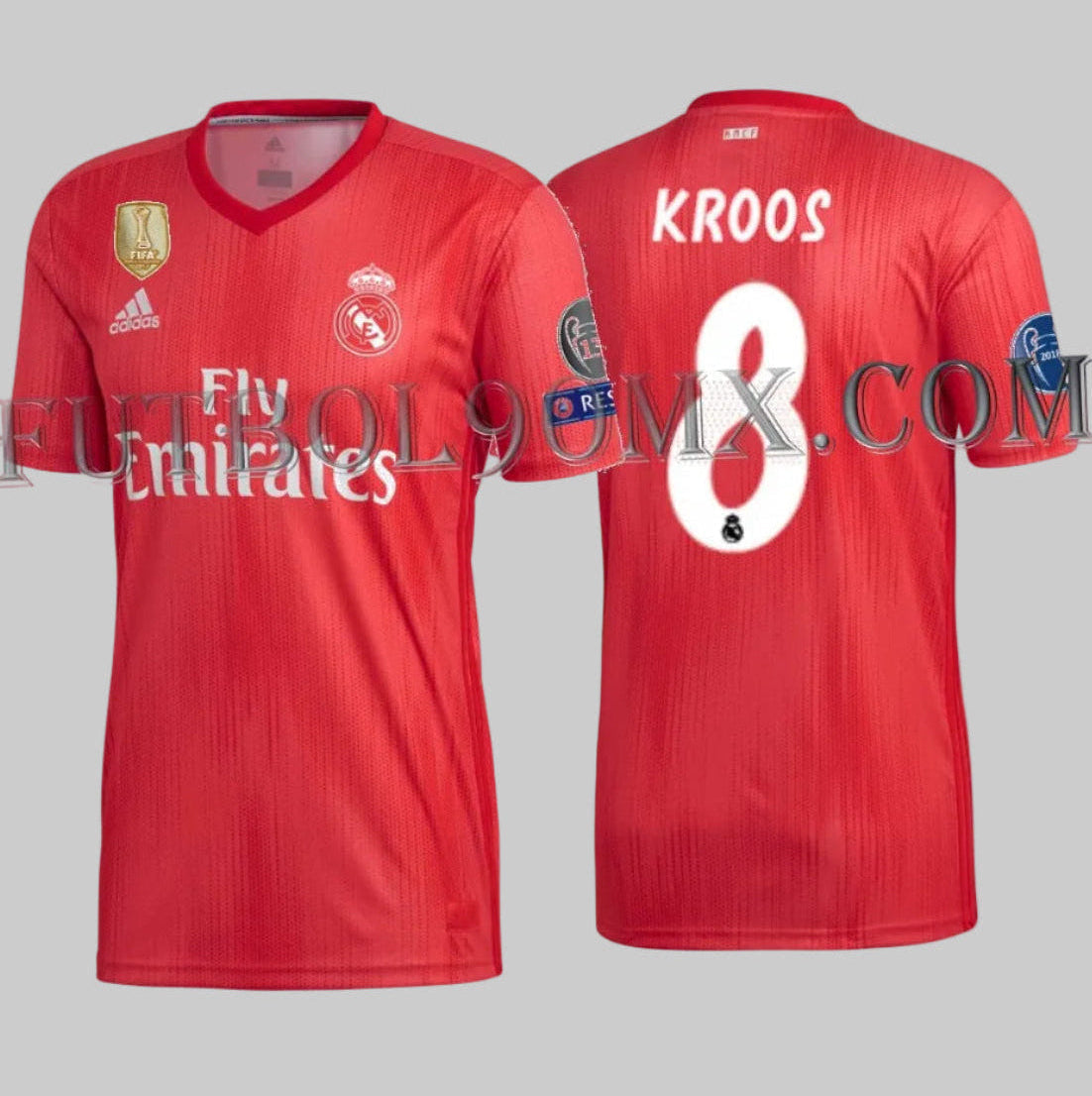ADIDAS TONY KROOS REAL MADRID JERSEY TERCERO UEFA CHAMPIONS LEAGUE 2018/19 1