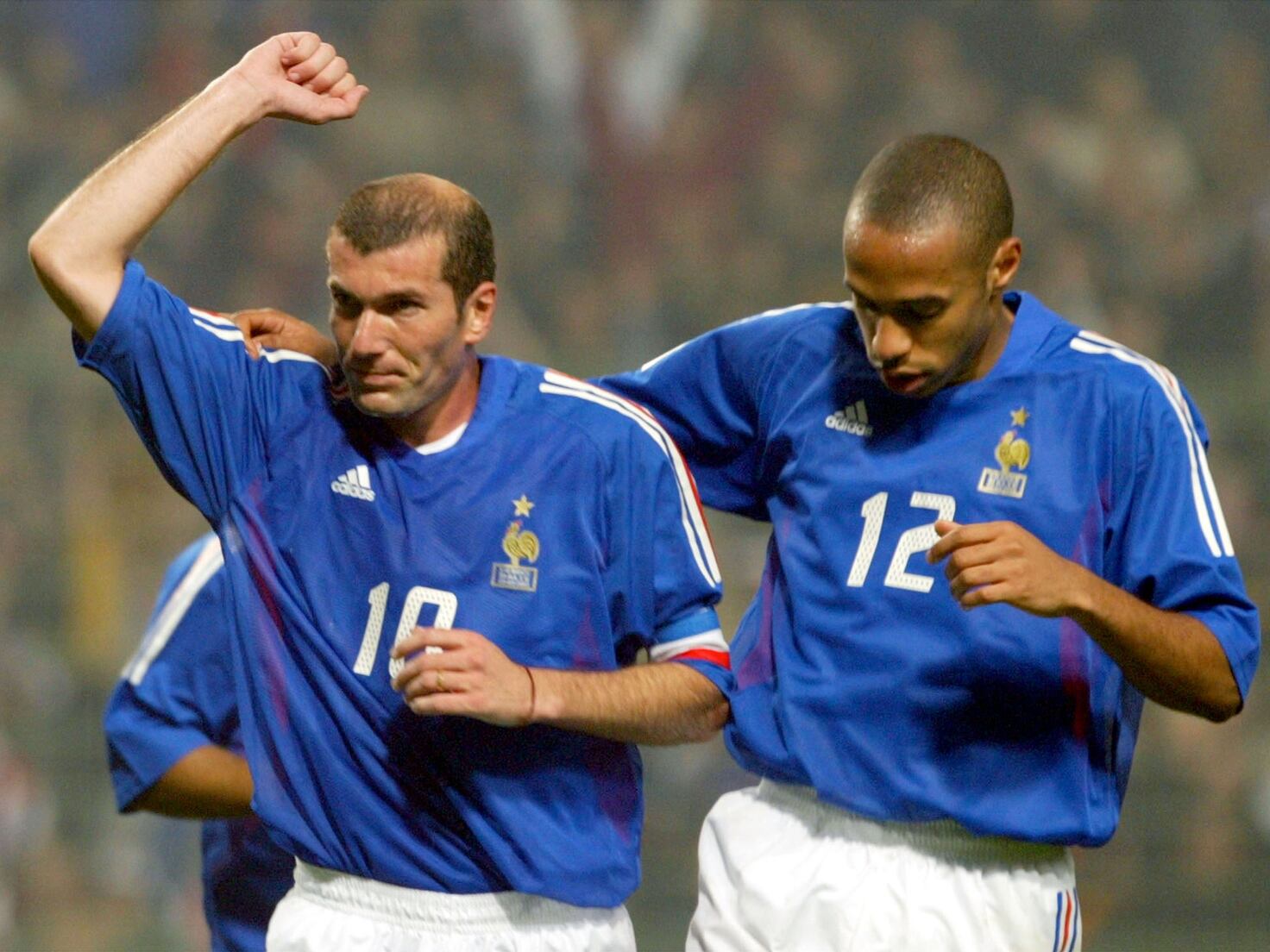ADIDAS ZINEDINE ZIDANE FRANCE JERSEY DE CASA COPA MUNDIAL FIFA 2002 4