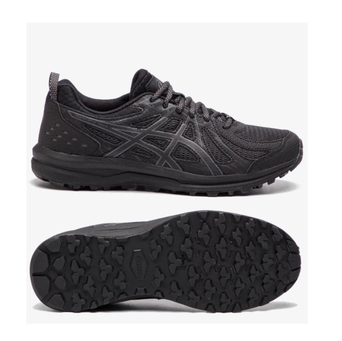 ASICS FREQUENT TRAIL ZAPATOS PARA CORRER SENDERISMO Negro 1