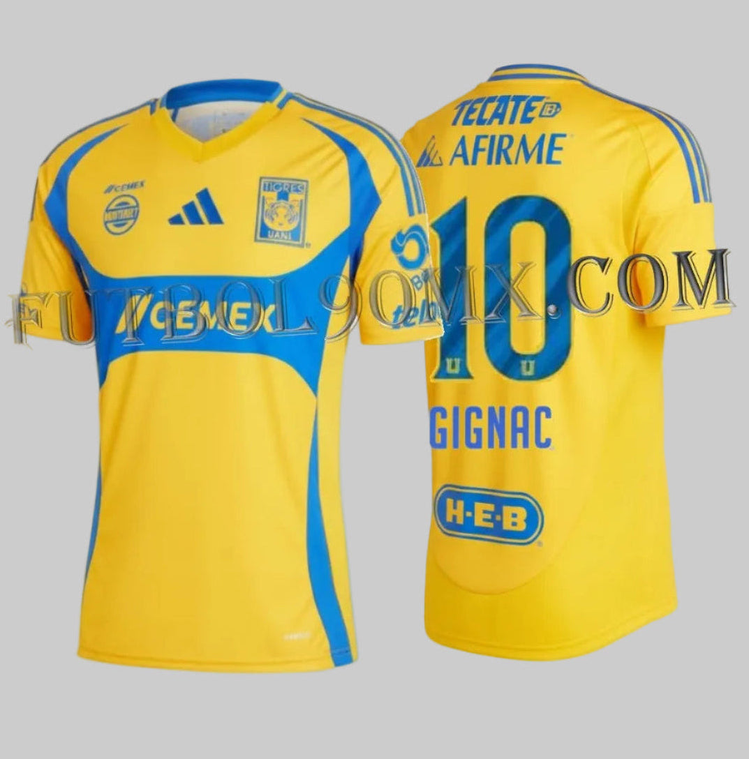 ADIDAS ANDRE-PIERRE GIGNAC TIGRES UANL JERSEY DE CASA 2024/25 1