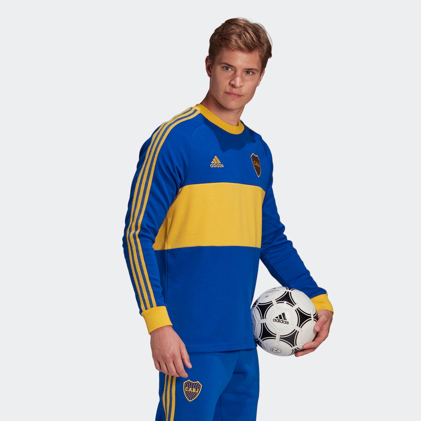 ADIDAS BOCA JUNIORS JERSEY MANGA LARGA ICONS RETRO 2021