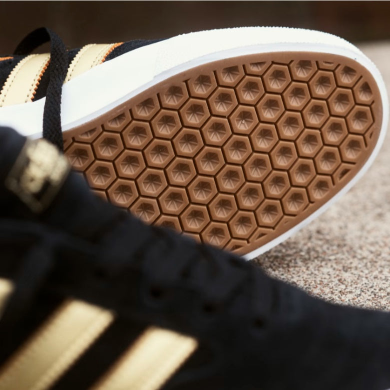 ADIDAS BUSENITZ VULC II ZAPATOS DE SKATEBOARDING Negro 12