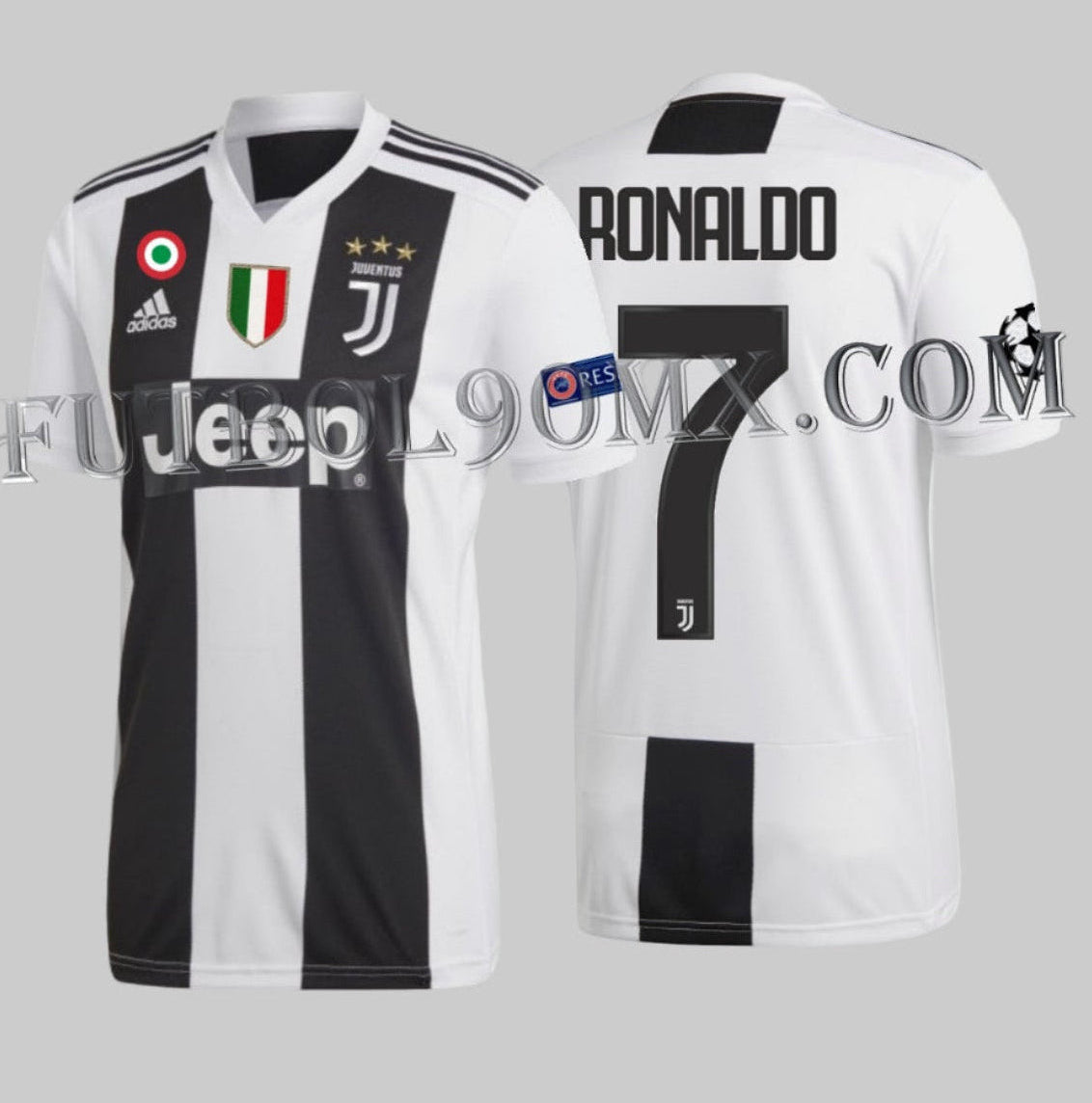 ADIDAS CRISTIANO RONALDO JUVENTUS JERSEY DE CASA DE LA UEFA CHAMPIONS LEAGUE 2018/19 1
