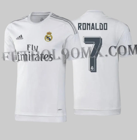 ADIDAS CRISTIANO RONALDO REAL MADRID JERSEY DE CASA 2015/16 1