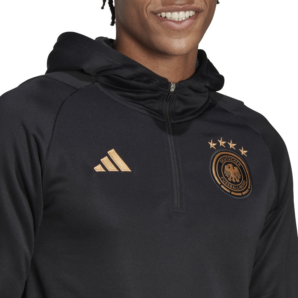 ADIDAS ALEMANIA SUDADERA TIRO CON GORRA COPA MUNDIAL DE LA FIFA 2022 2