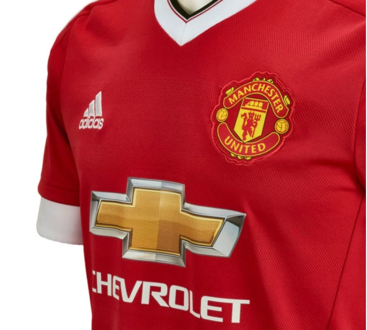 ADIDAS MANCHESTER UNITED JERSEY DE CASA PARA NIÑOS 2015/16 3