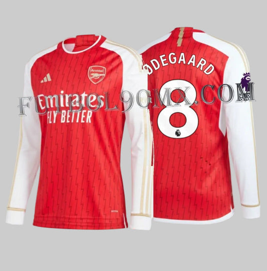ADIDAS MARTIN ODEGAARD ARSENAL FC JERSEY MANGA LARGA DE CASA 2023/24 1