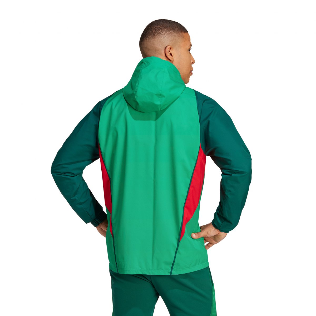 ADIDAS MÉXICO CHAMARRA ALL WEATHER PARA TODO CLIMA COPA MUNDIAL FIFA 2022 3