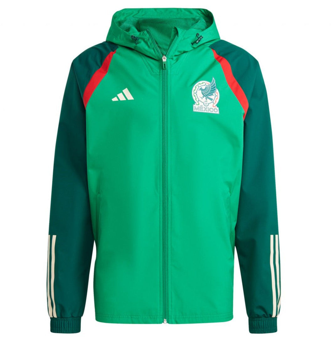 ADIDAS MÉXICO CHAMARRA ALL WEATHER PARA TODO CLIMA COPA MUNDIAL FIFA 2022 1