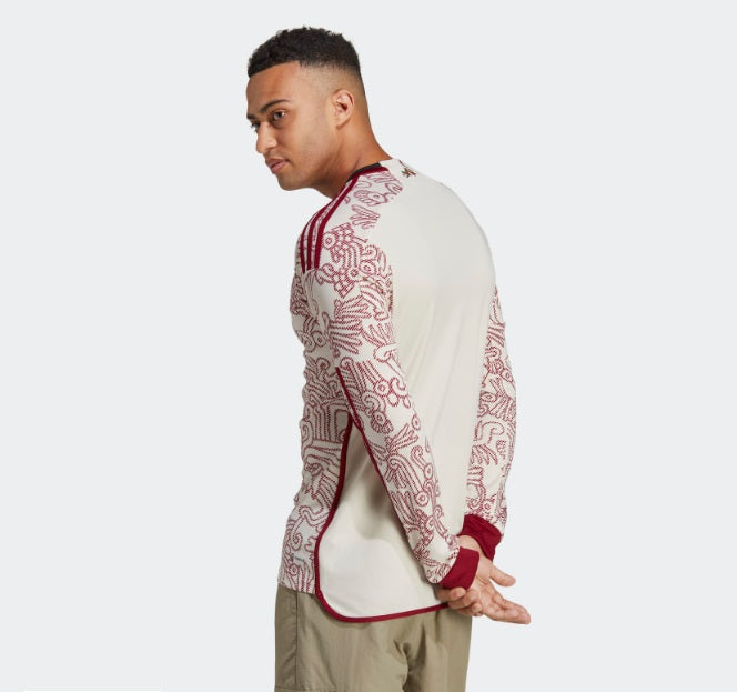 ADIDAS MÉXICO JERSEY DE VISITA DE MANGA LARGA COPA MUNDIAL FIFA 2022 5