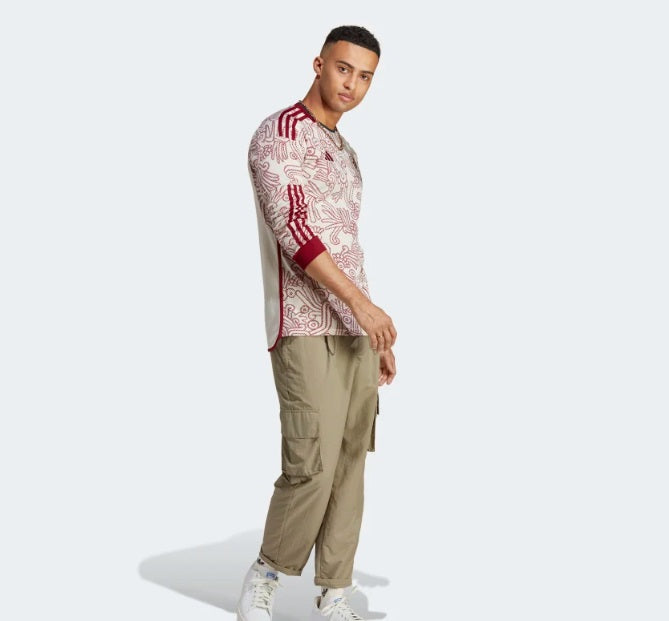 ADIDAS MÉXICO JERSEY DE VISITA DE MANGA LARGA COPA MUNDIAL FIFA 2022 6