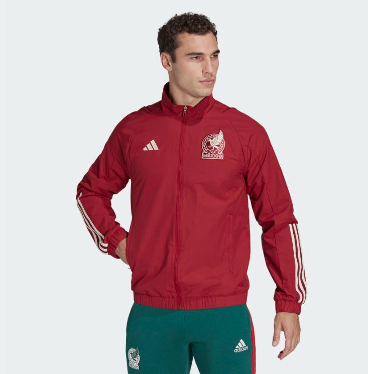 ADIDAS MÉXICO CHAMARRA DE PRESENTACIÓN COPA MUNDIAL FIFA 2022 2