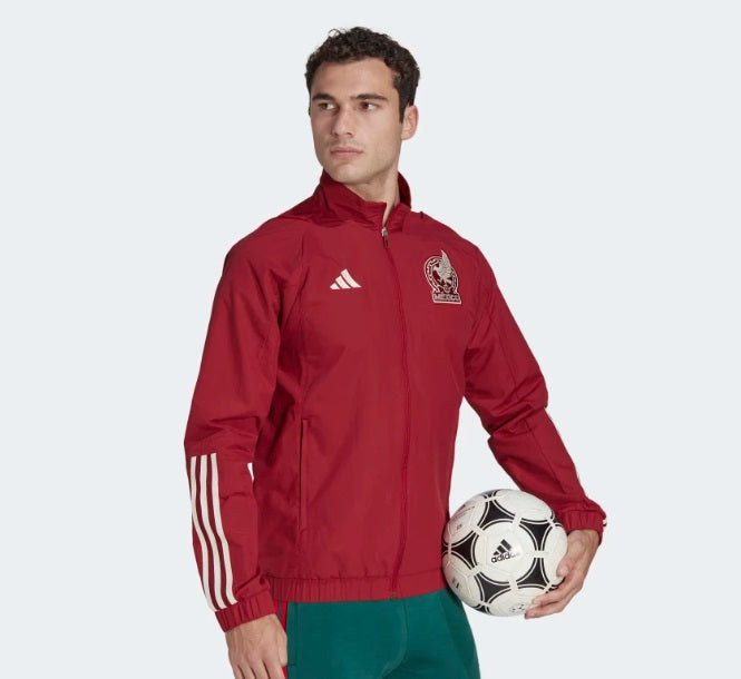 ADIDAS MÉXICO CHAMARRA DE PRESENTACIÓN COPA MUNDIAL FIFA 2022 6