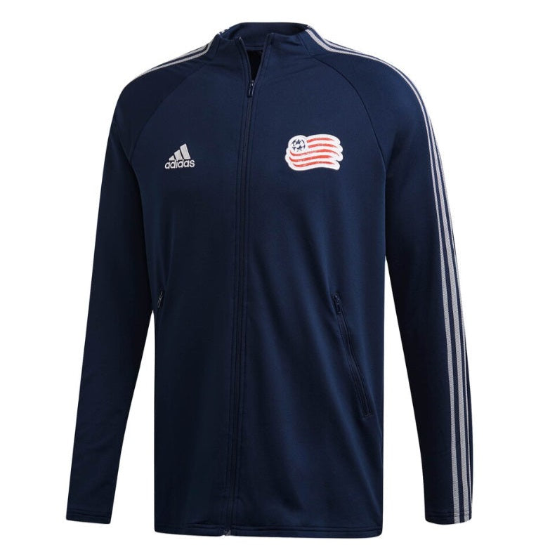 ADIDAS NEW ENGLAND REVOLUTION ON FIELD CHAMARRA ANTHEM 2020 1