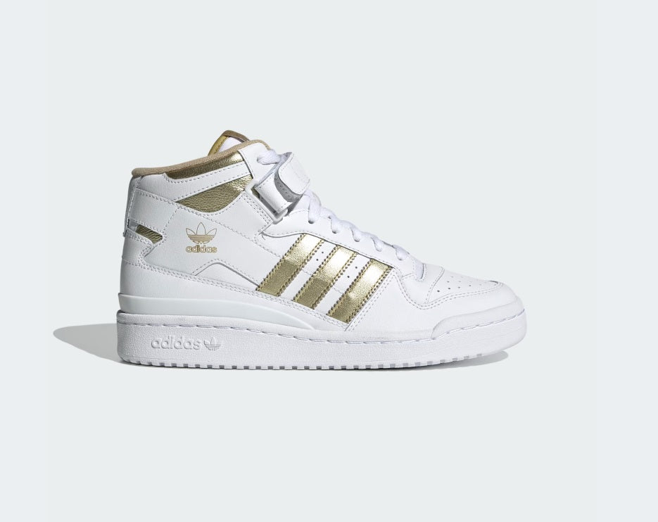 ADIDAS ORIGINALS FORUM MID ZAPATOS PARA MUJER Blanco 2