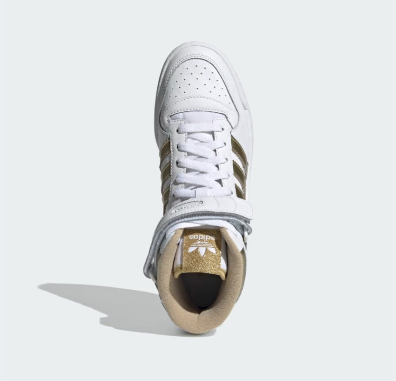 ADIDAS ORIGINALS FORUM MID ZAPATOS PARA MUJER Blanco 4