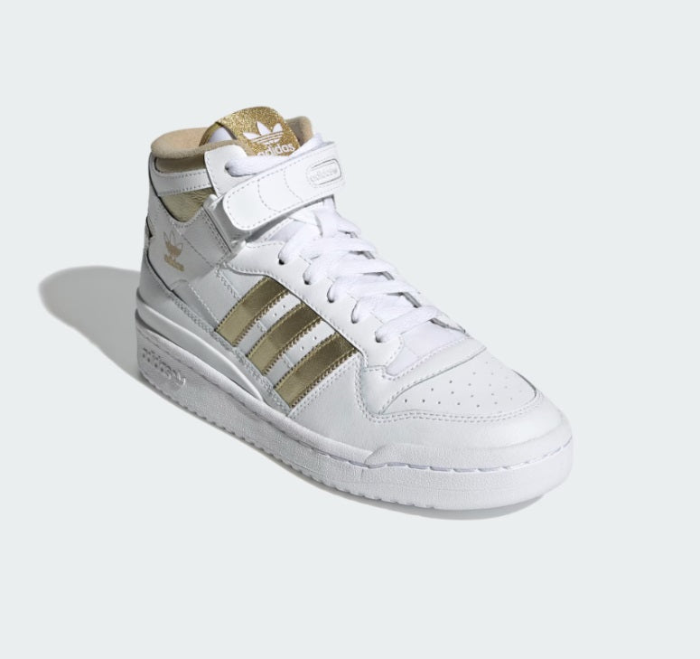 ADIDAS ORIGINALS FORUM MID ZAPATOS PARA MUJER Blanco 6