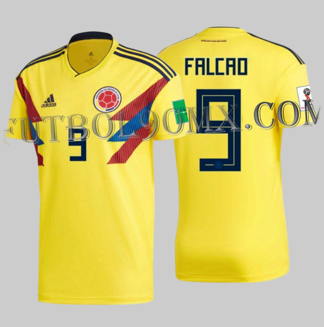 ADIDAS RADMEL FALCAO COLOMBIA JERSEY DE CASA COPA MUNDIAL FIFA 2018 1