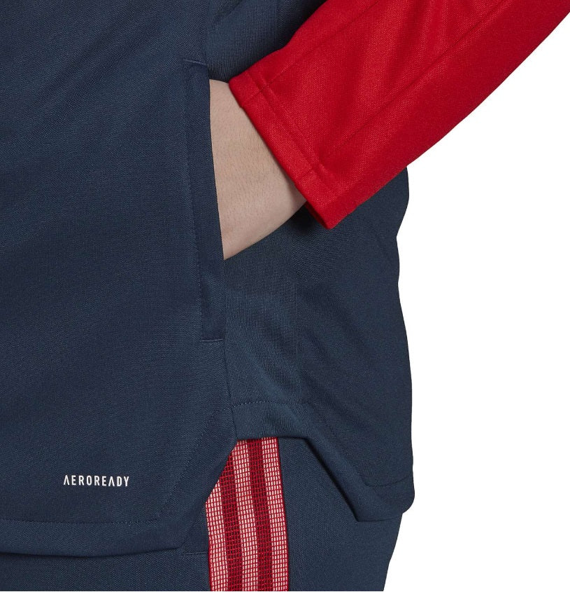 ADIDAS TIRO 21 CHAMARRA DEPORTIVA TALLA PLUS PARA MUJER 4