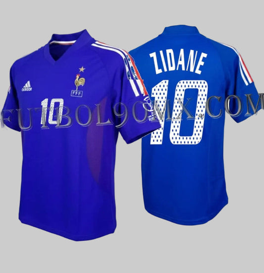 ADIDAS ZINEDINE ZIDANE FRANCE JERSEY DE CASA COPA MUNDIAL FIFA 2002 1