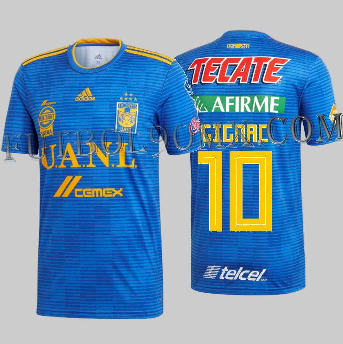 ADIDAS ANDRE-PIERRE GIGNAC TIGRES UANL JERSEY DE VISITA 2018/19 1