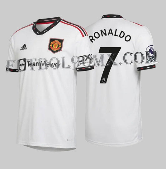 ADIDAS CRISTIANO RONALDO MANCHESTER UNITED JERSEY DE VISITA 2022/23 1