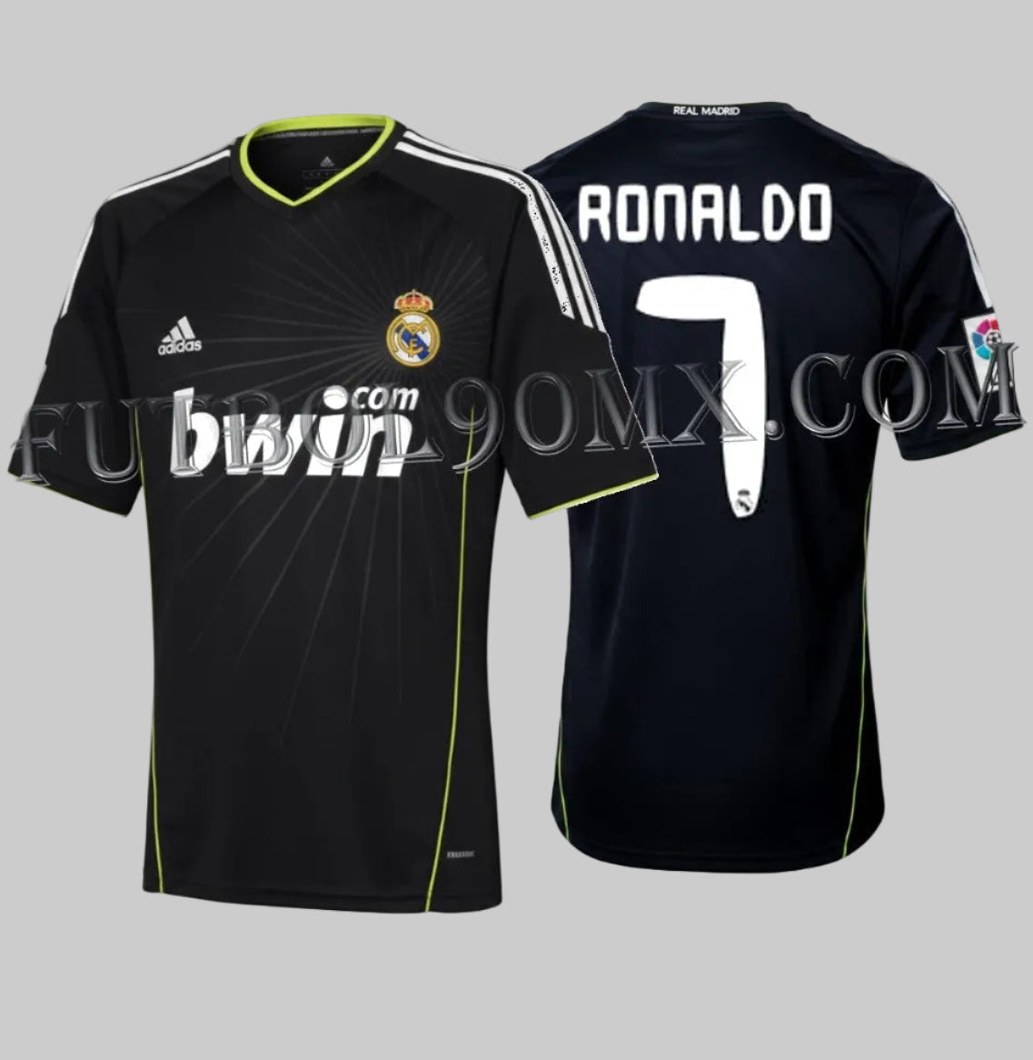 ADIDAS CRISTIANO RONALDO REAL MADRID JERSEY DE VISITA 2010/11 1