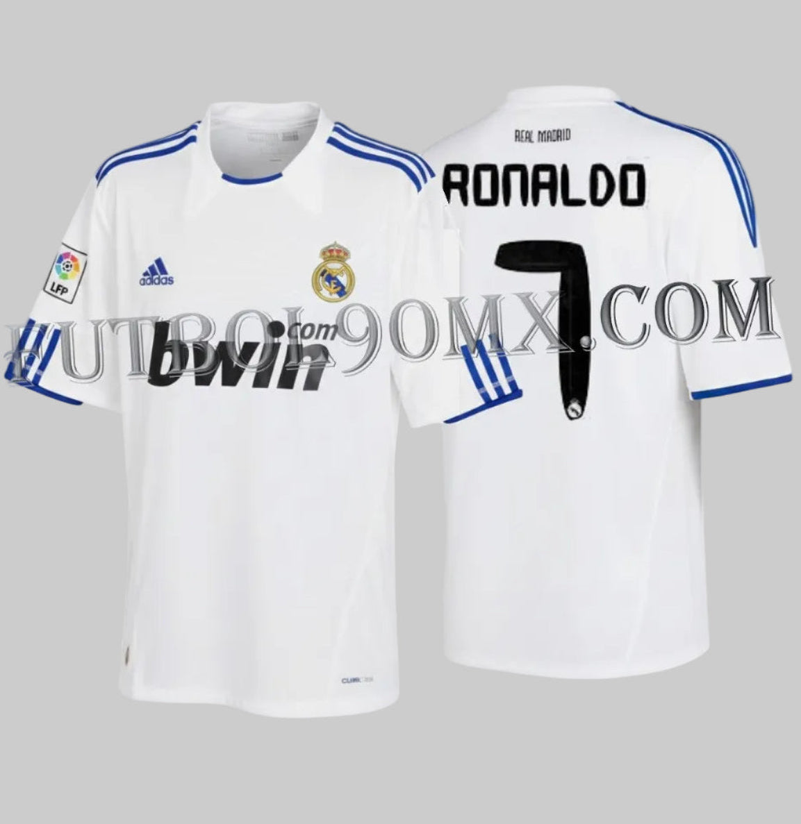 ADIDAS CRISTIANO RONALDO REAL MADRID JERSEY DE CASA 2010/11 1