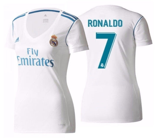 ADIDAS CRISTIANO RONALDO REAL MADRID JERSEY DE LOCAL PARA MUJER 2017/18 1