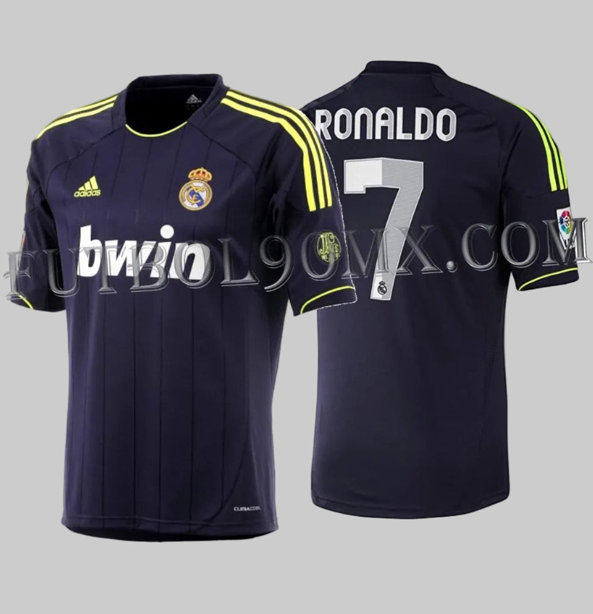 ADIDAS CRISTIANO RONALDO REAL MADRID JERSEY DE VISITA 2012/13 1