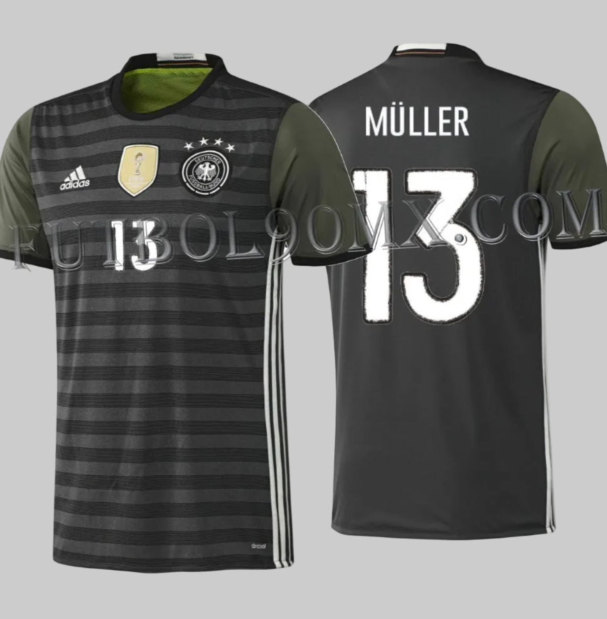 ADIDAS THOMAS MULLER ALEMANIA JERSEY DE VISITA EURO 2016 1