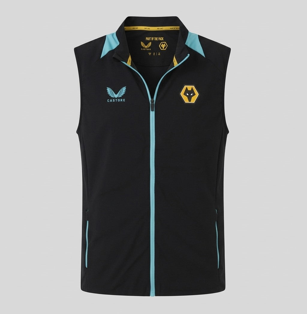 CASTORE WOLVERHAMPTON WOLVES CHALECO DE ENTRENAMIENTO PRO BENCH 2021/22
