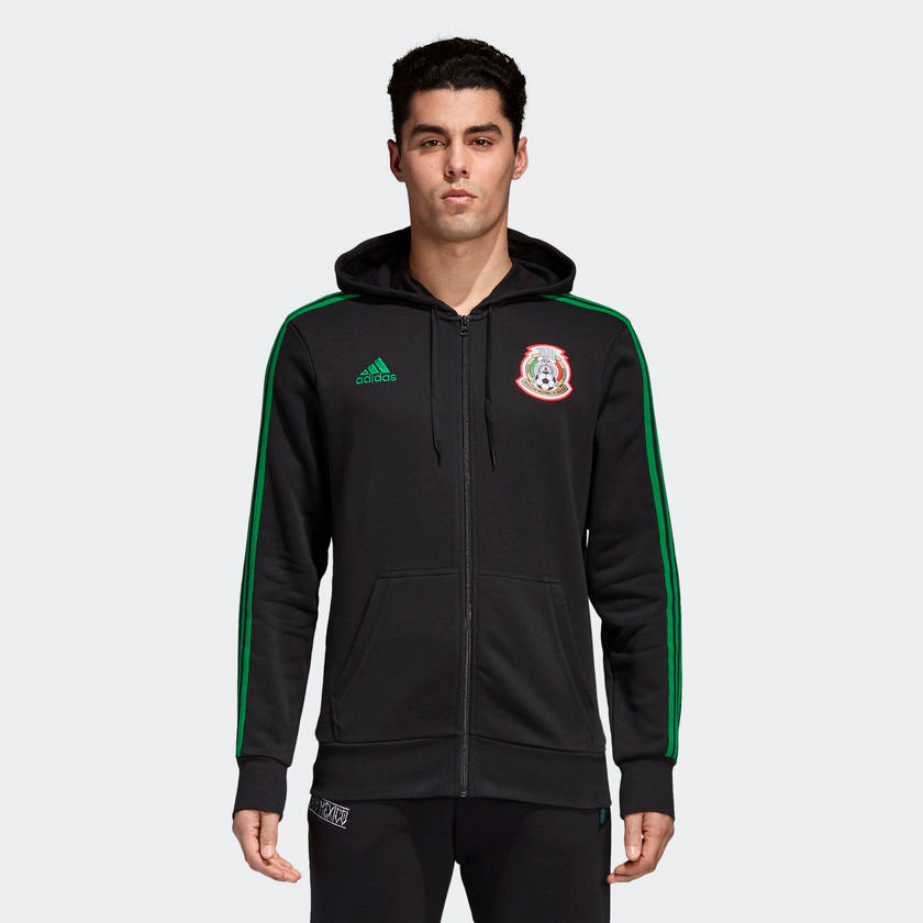ADIDAS MEXICO SUDADERA DE GORRA CON CIERRE COMPLETO COPA MUNDIAL FIFA 2018 7
