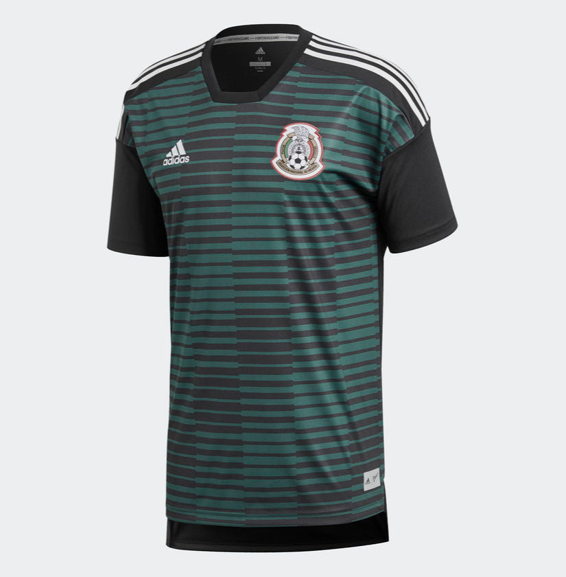 ADIDAS MÉXICO JERSEY PRE-PARTIDO COPA MUNDIAL FIFA 2018 1