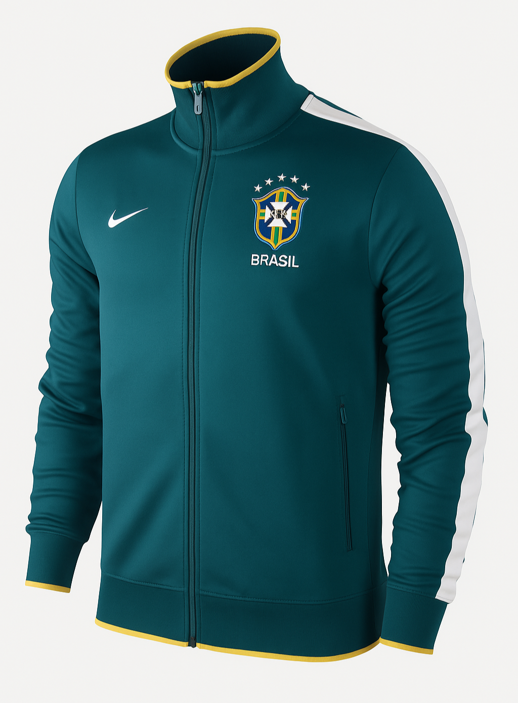 NIKE BRASIL CHAMARRA AUTHENTIC N98 2013 Verde 6
