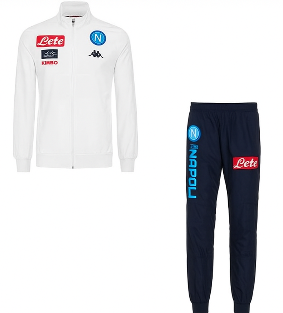 KAPPA SSC NAPOLI CHANDAL DE VIAJE 2017/18 PARA NIÑOS 3