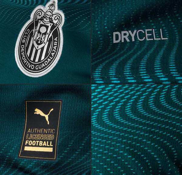 PUMA CHIVAS DE GUADALAJARA PROMO JERSEY AUTÉNTICO TERCERO 2023/24 6
