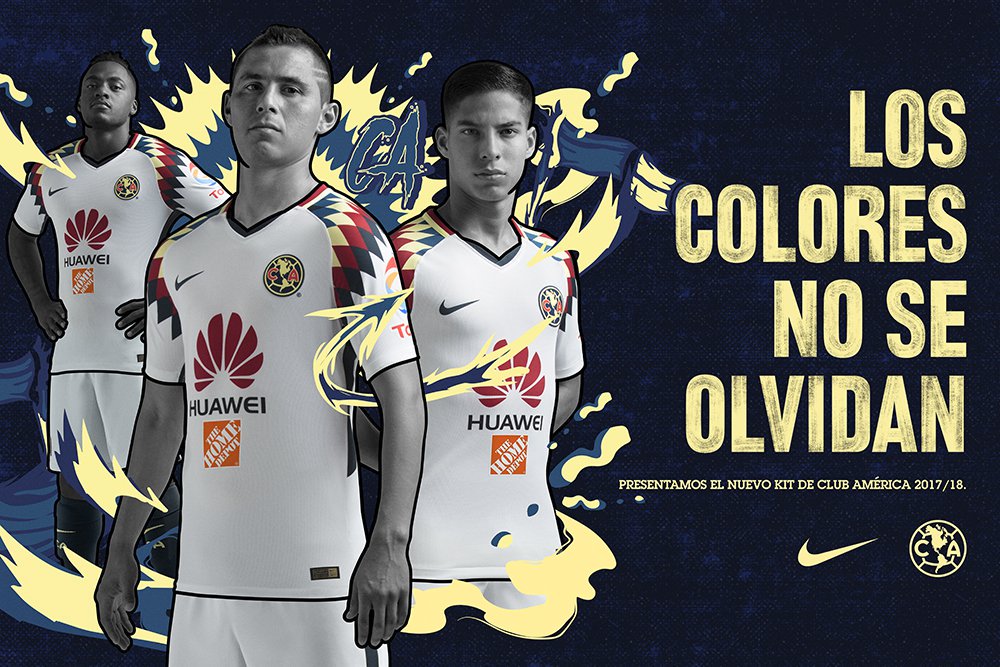 NIKE CLUB AMÉRICA JERSEY DE VISITA 2017/18 4